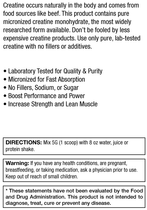 Creatine Powder 300g