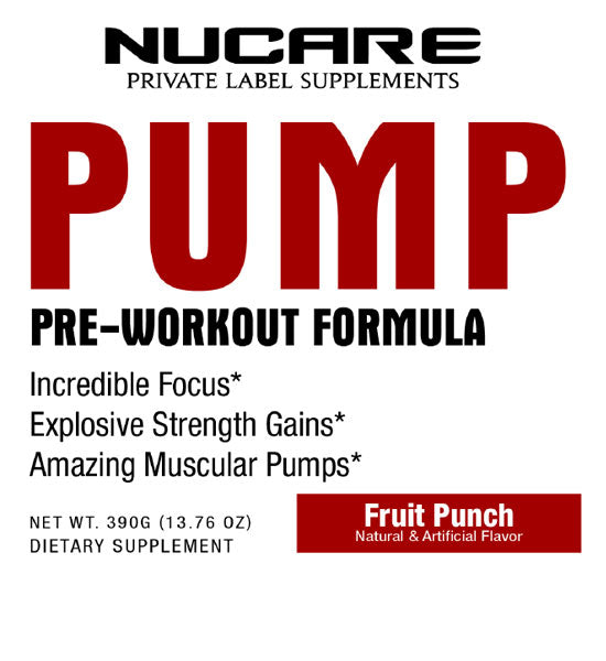 Pump Enhanced Pre-Workout Powder