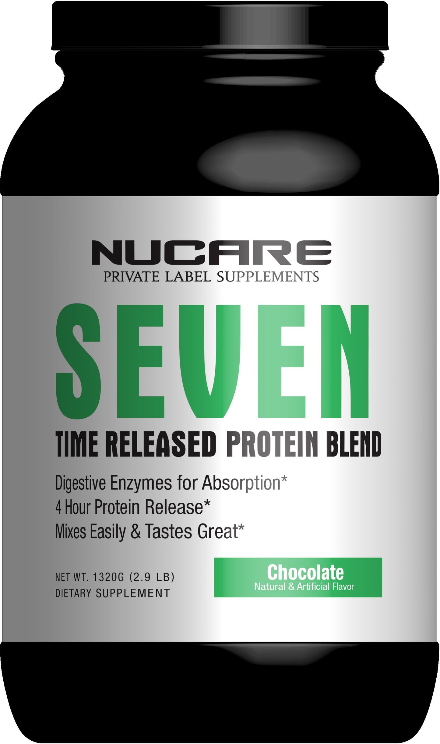 Seven Time-Released Premium Meal Replacement Protein