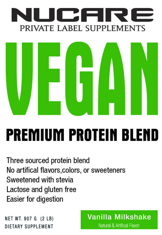 Vegan Premium Protein Blend, 2lb