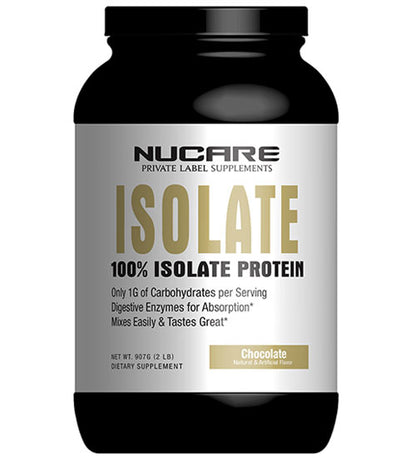 100% Whey Isolate Protein, 1lb